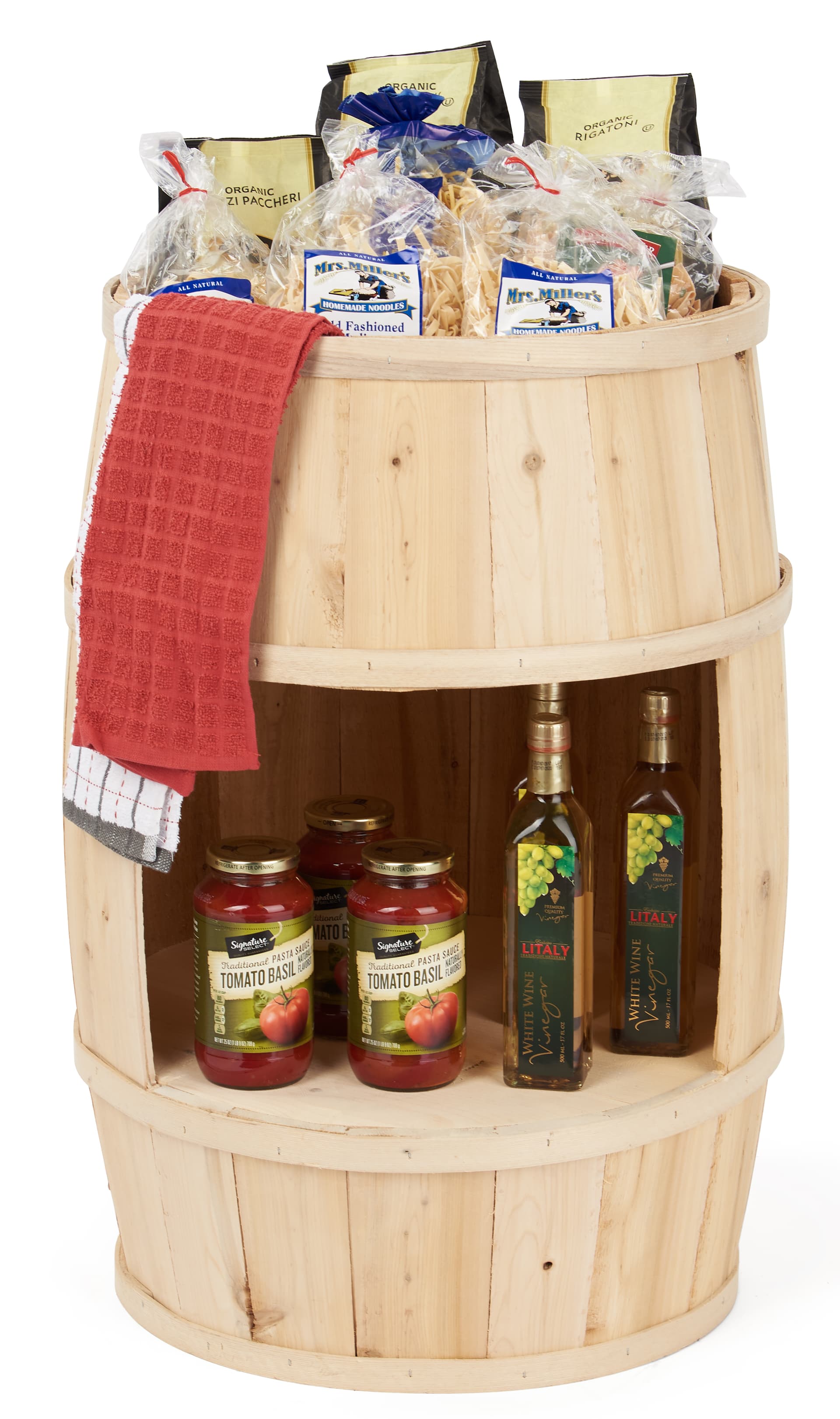 Bourbon barrel display case made in the USA
