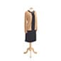 Headless Female Body Form Mannequin w/ Adjustable Stand and Pinnable Torso 