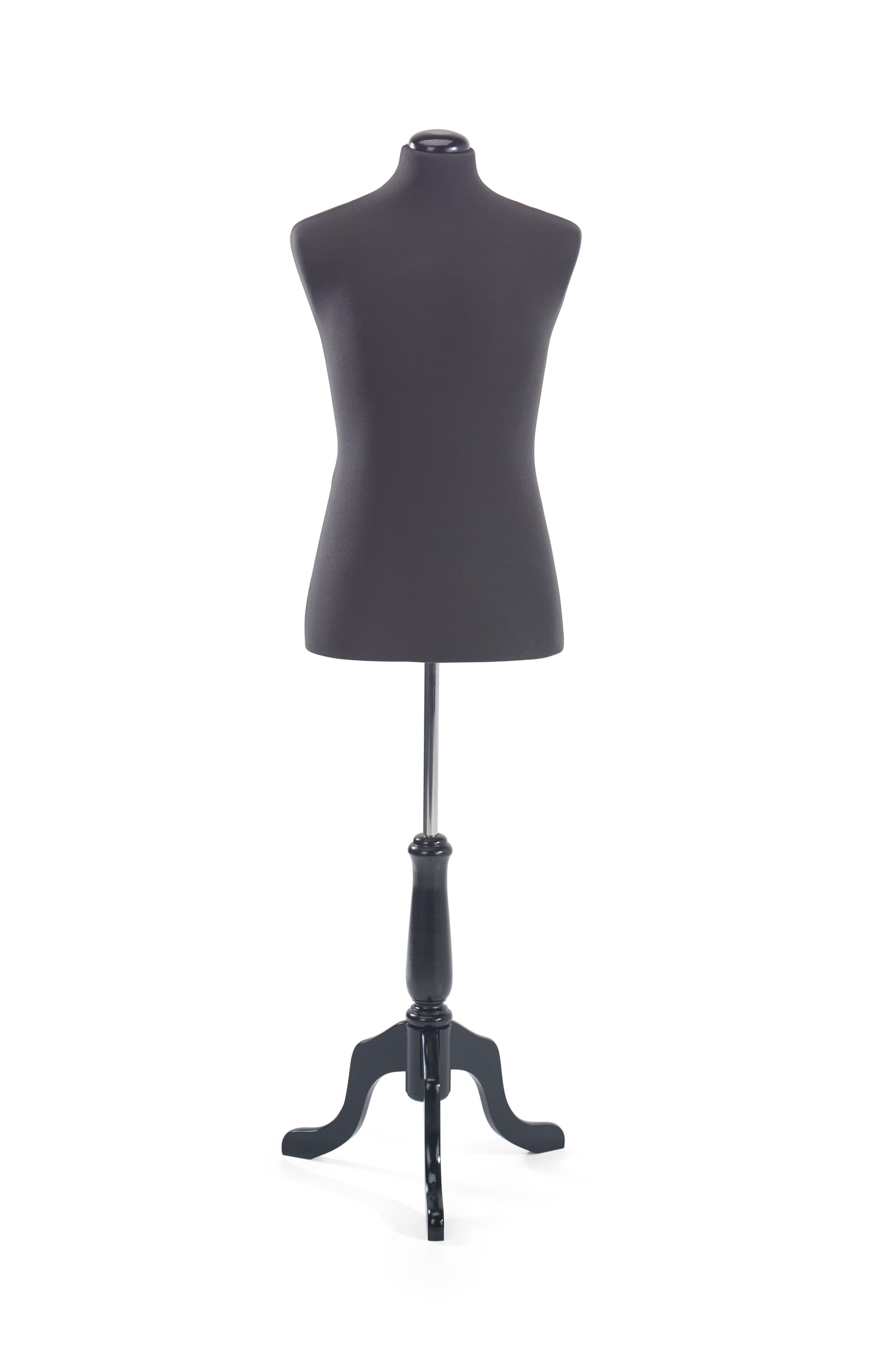 Male mannequin body with jersey covered torso