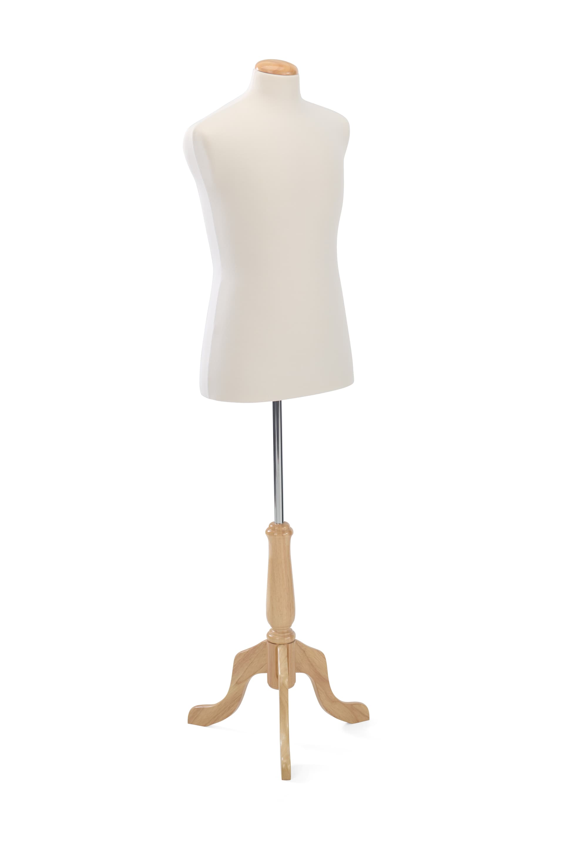 Male mannequin body with 48" pole