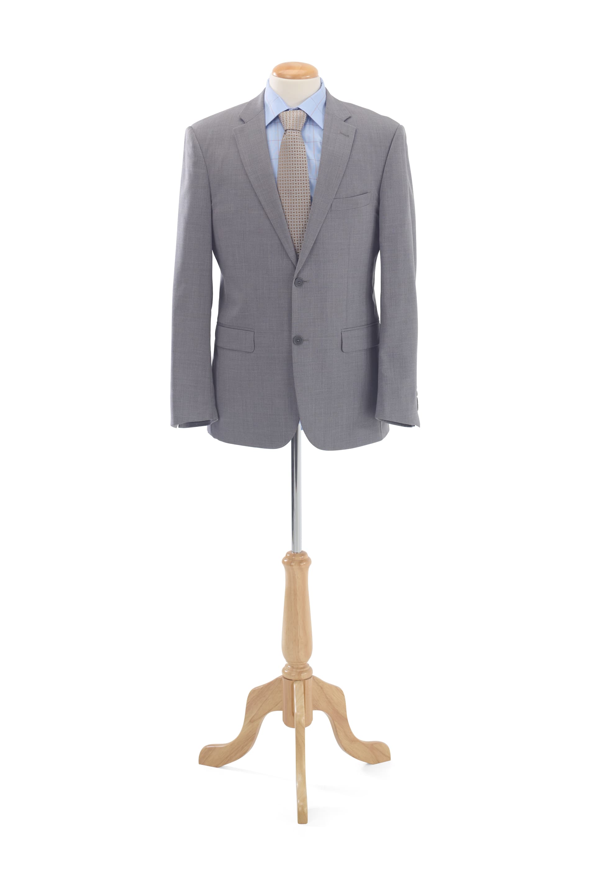 Male mannequin body with tripod base