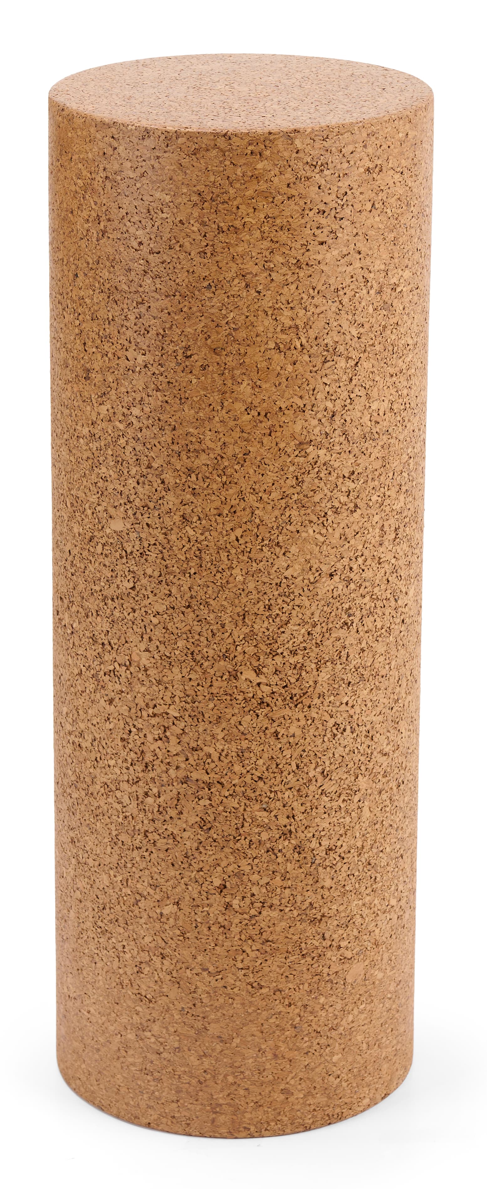 Cork pedestal display with a weight of 38 pounds