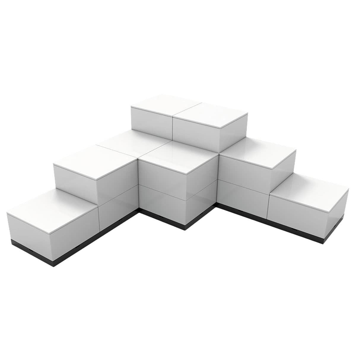 riser display set configuration for retail