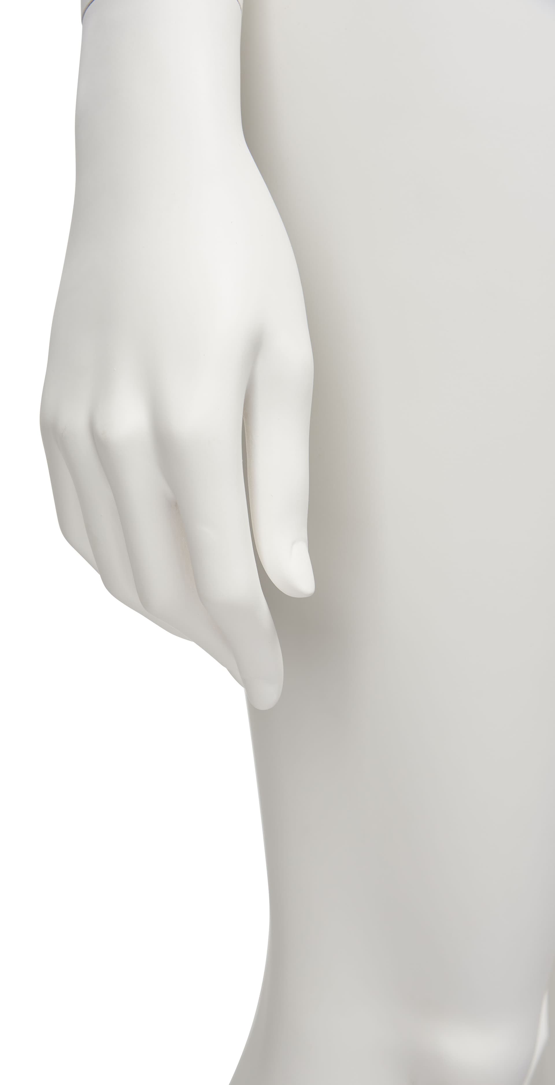 Abstract female mannequin with realistic hands and feet 