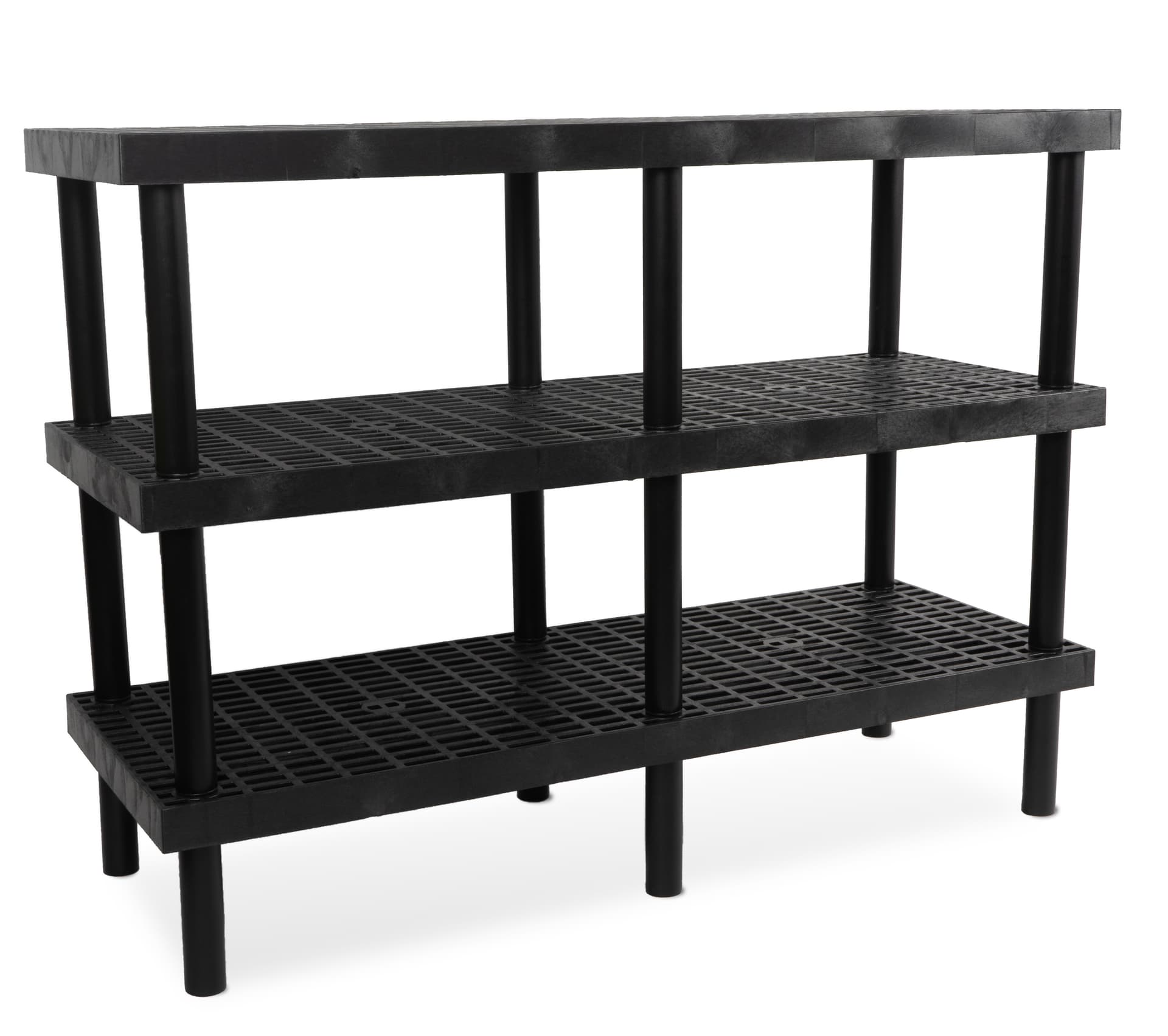 Greenhouse 3-tier plant shelf with earth-friendly design