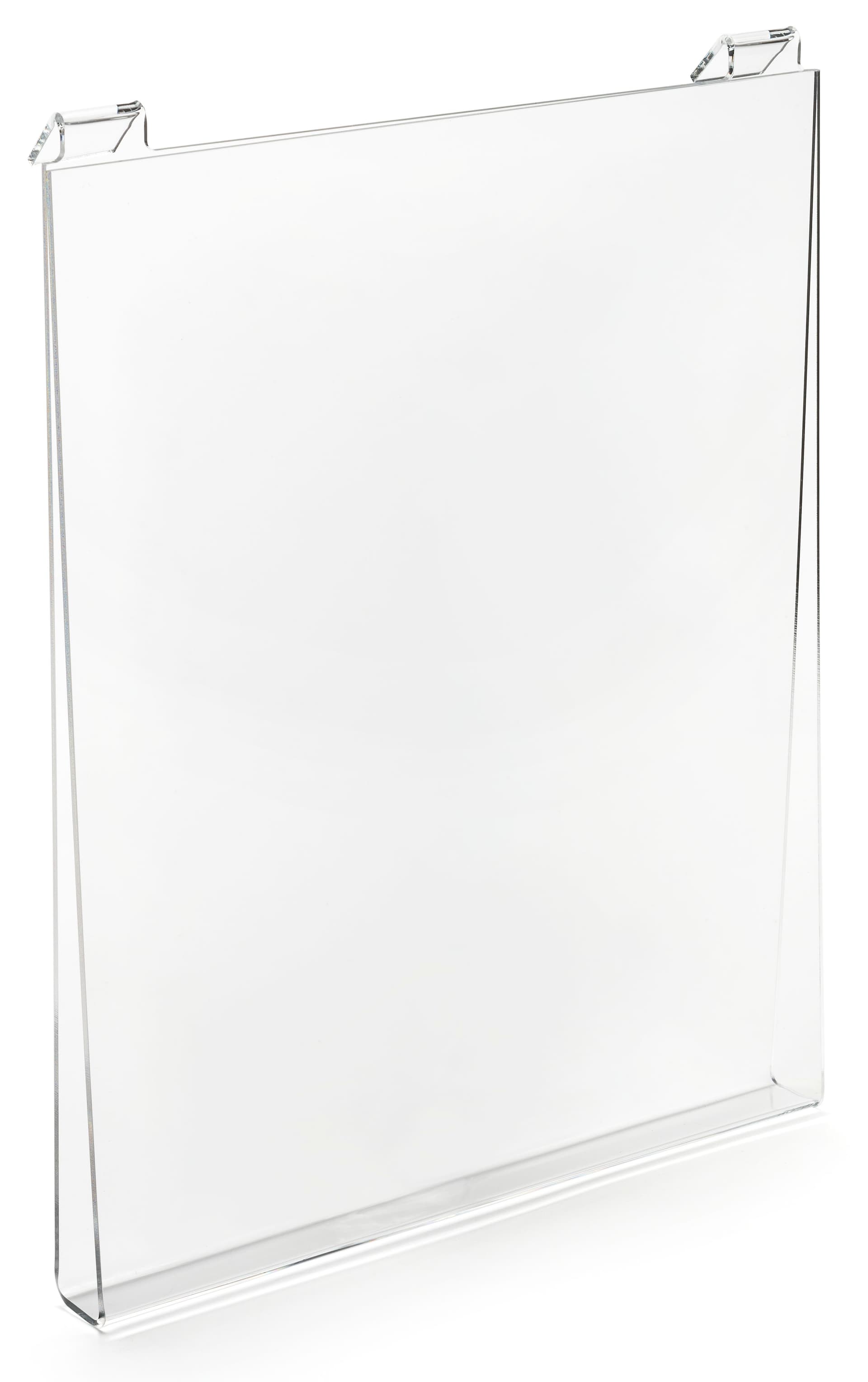 Durable Thick Acrylic gridwall t-shirt display 