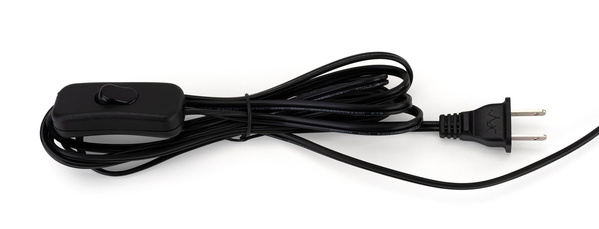 Gridwall lighting fixture with 9 foot long power cord