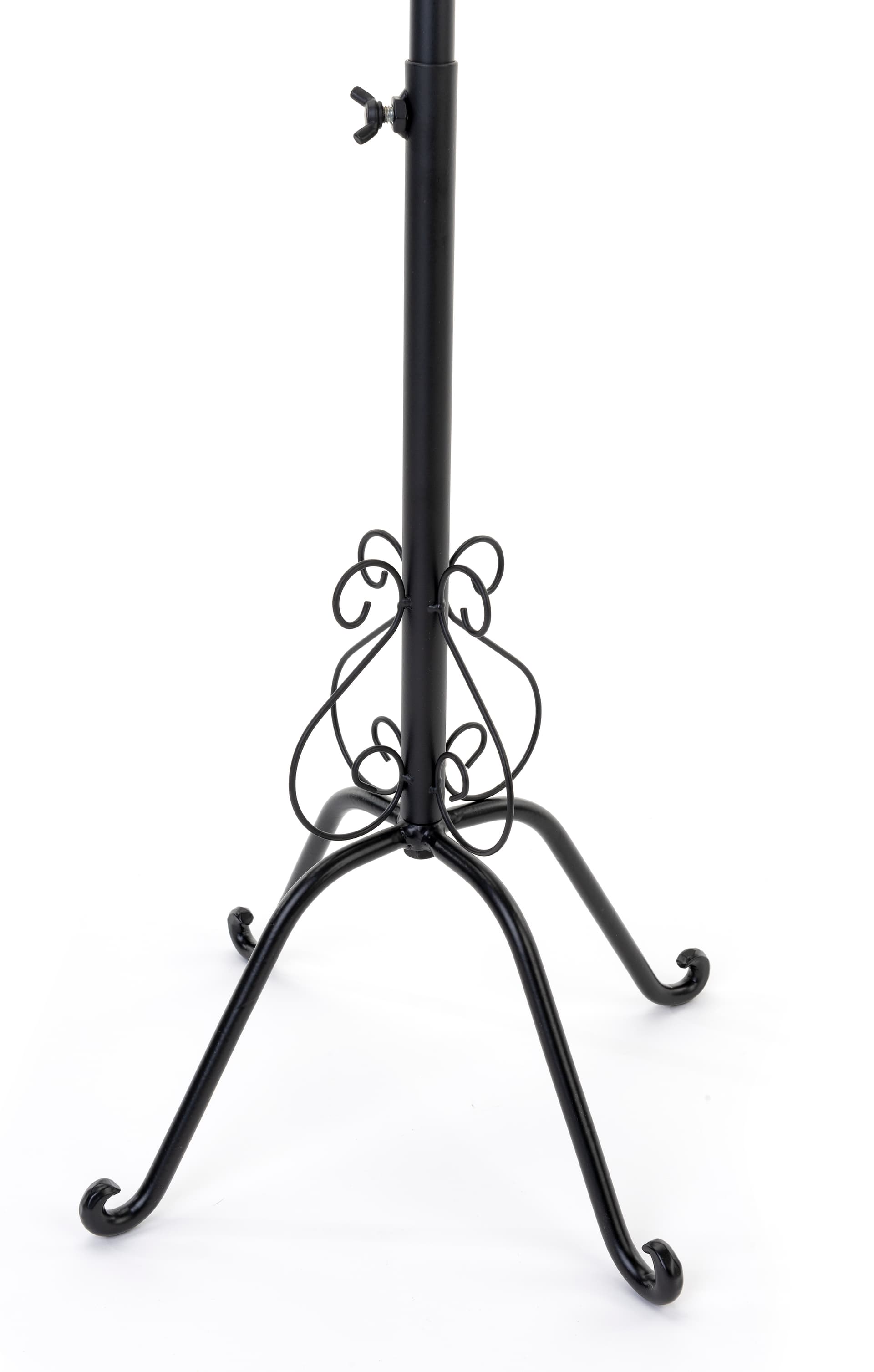 Wire dress form with decorative design