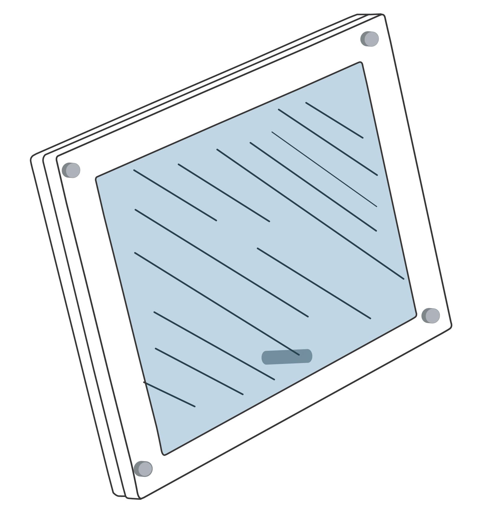 Frameless Acrylic Frame