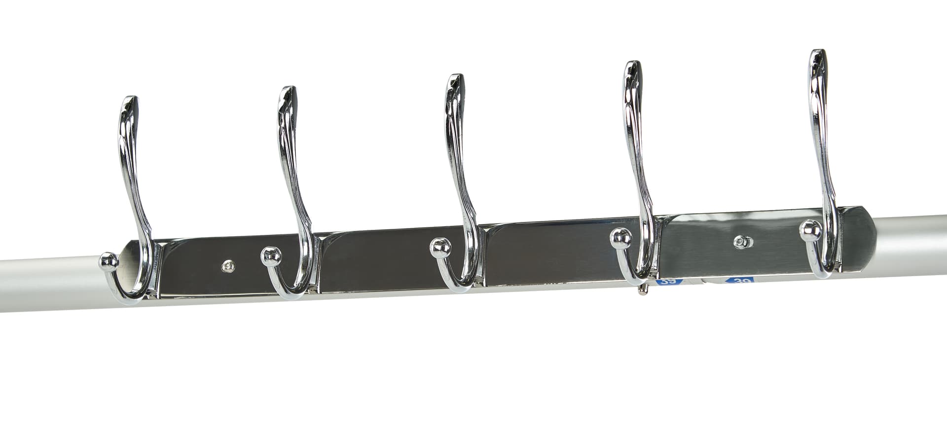 Mobile fitting room frame with five build-in hooks