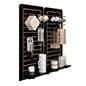 24 x 48 Slatwall Panel for Wall, Vertical Format, Durable Melamine Finish, Set of 2