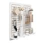 24 x 48 Slatwall Panel for Wall, Vertical Format, Durable Melamine Finish, Set of 2
