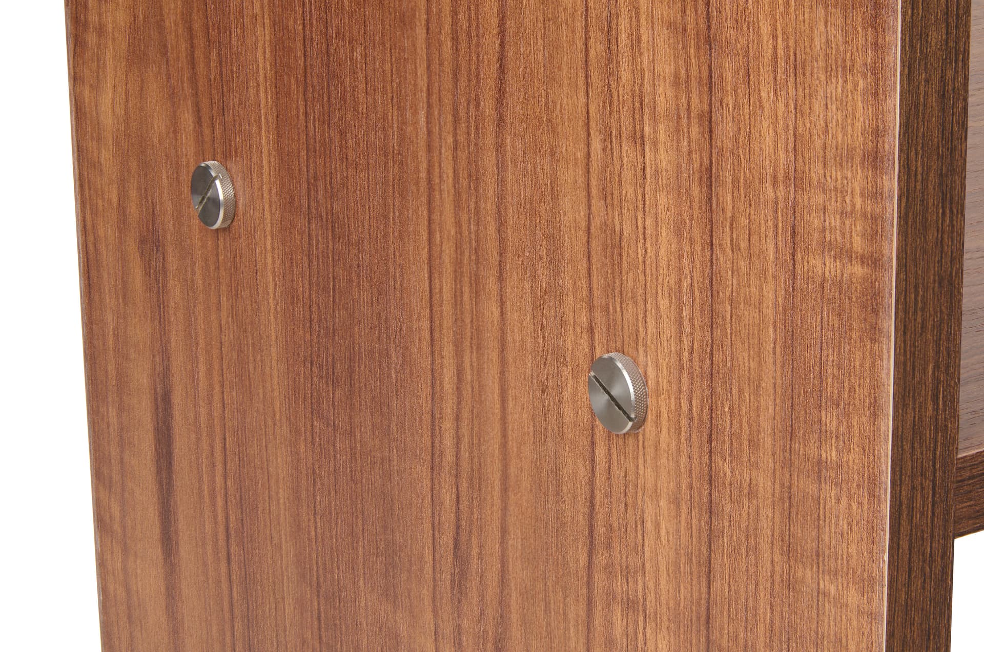 Modern display shelves with durable stainless steel screws 