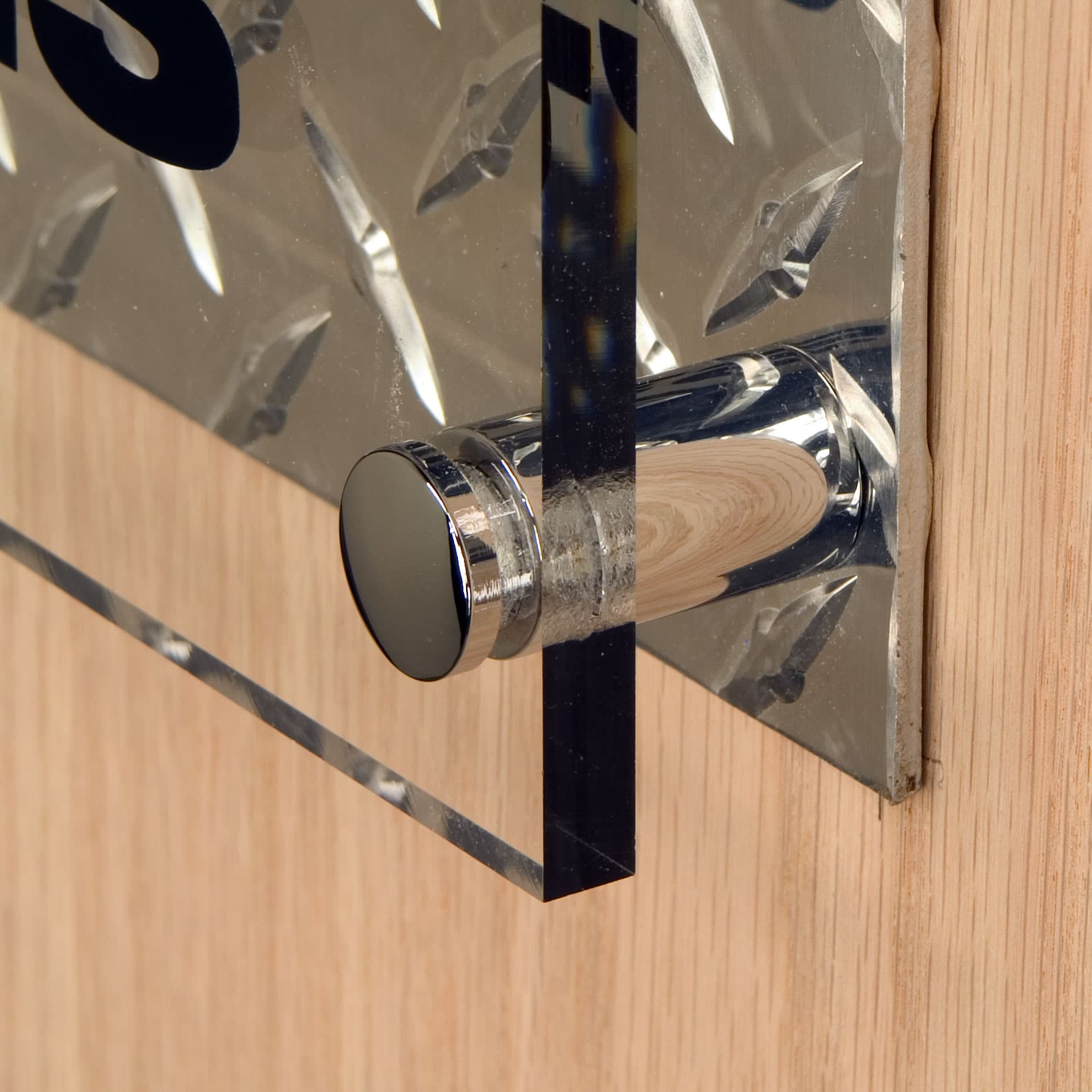 Sign Display: Through Standoffs