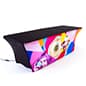 Stretch Table Cover, LED Ladder Lights, Folding Table Included – Custom Graphics