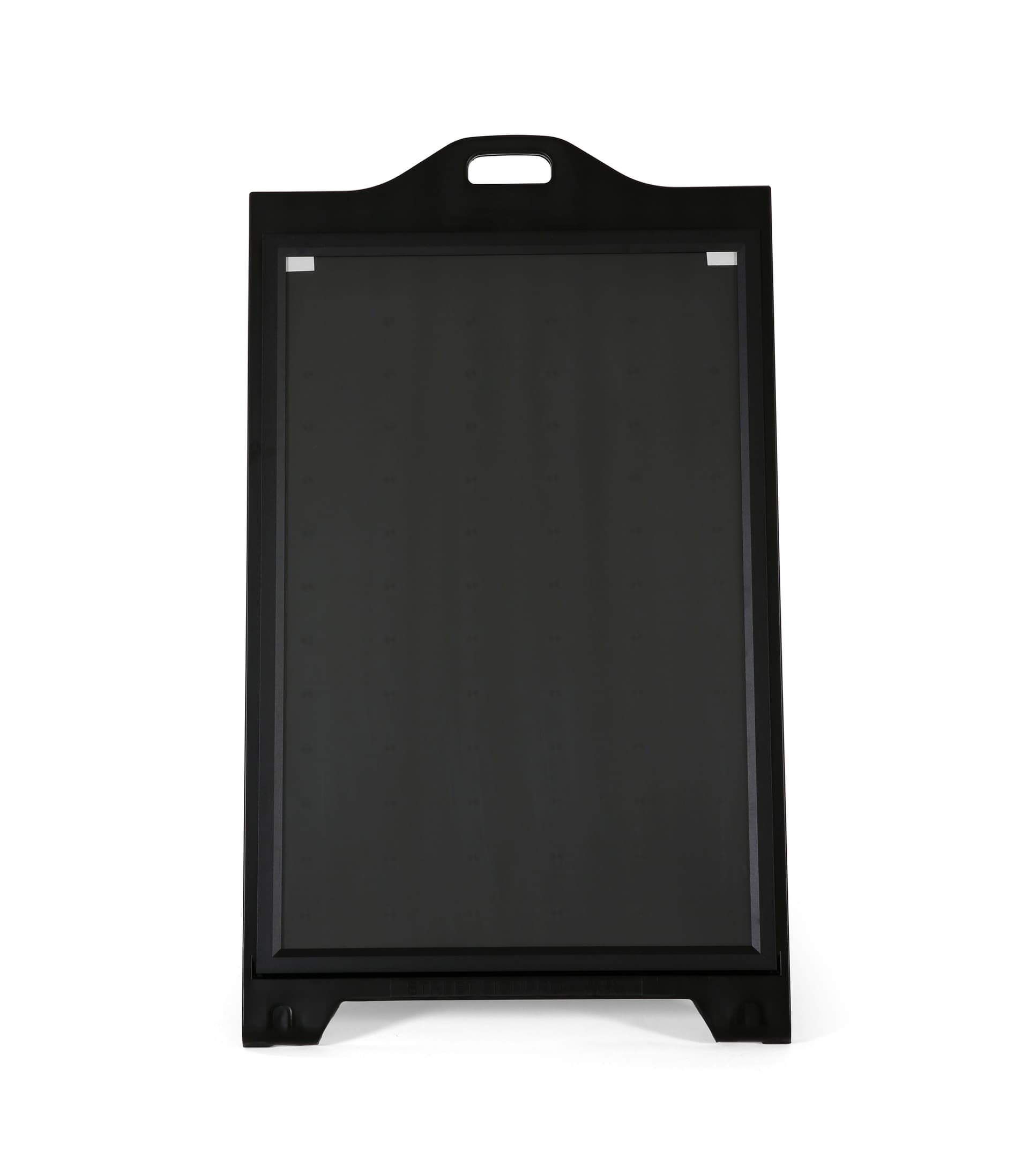 A-Frame Sidewalk Sign Holder is for indoor or outdoor use