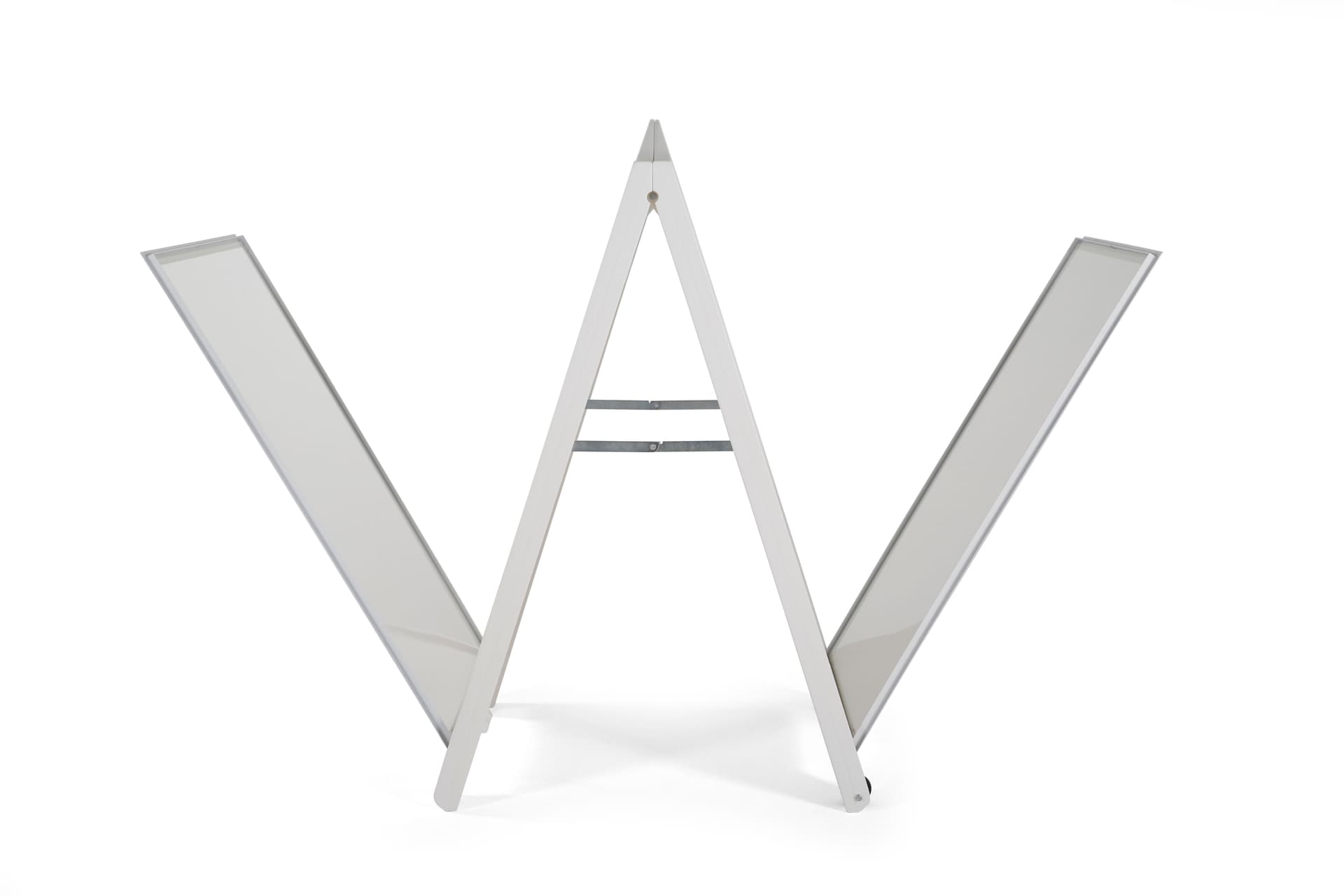 A-Frame Sidewalk Sign Holder is weather-resistant