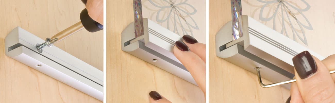Sign Support Features Brackets To Hold Signage