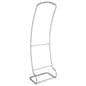 3' Trade Show Banner Stand, Curved, Portable, Frame Only - Silver