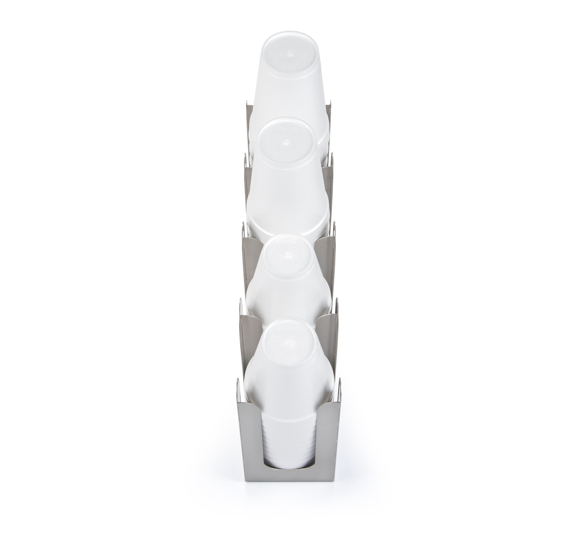 Four slot coffee cup dispenser