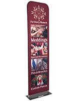 Custom Fabric Banner Stand with Aluminum Frame