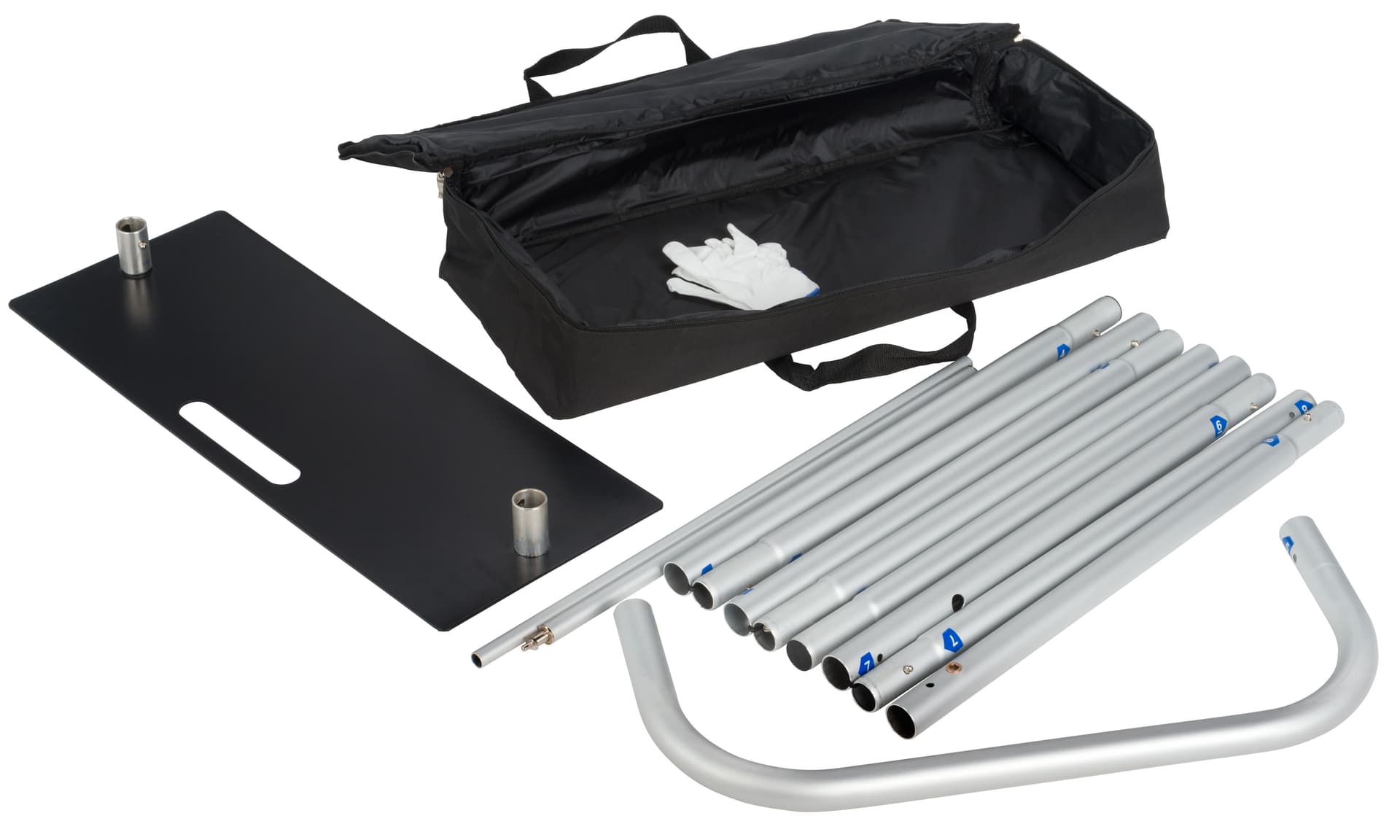 Custom Fabric Banner Stand with Carrying Bag