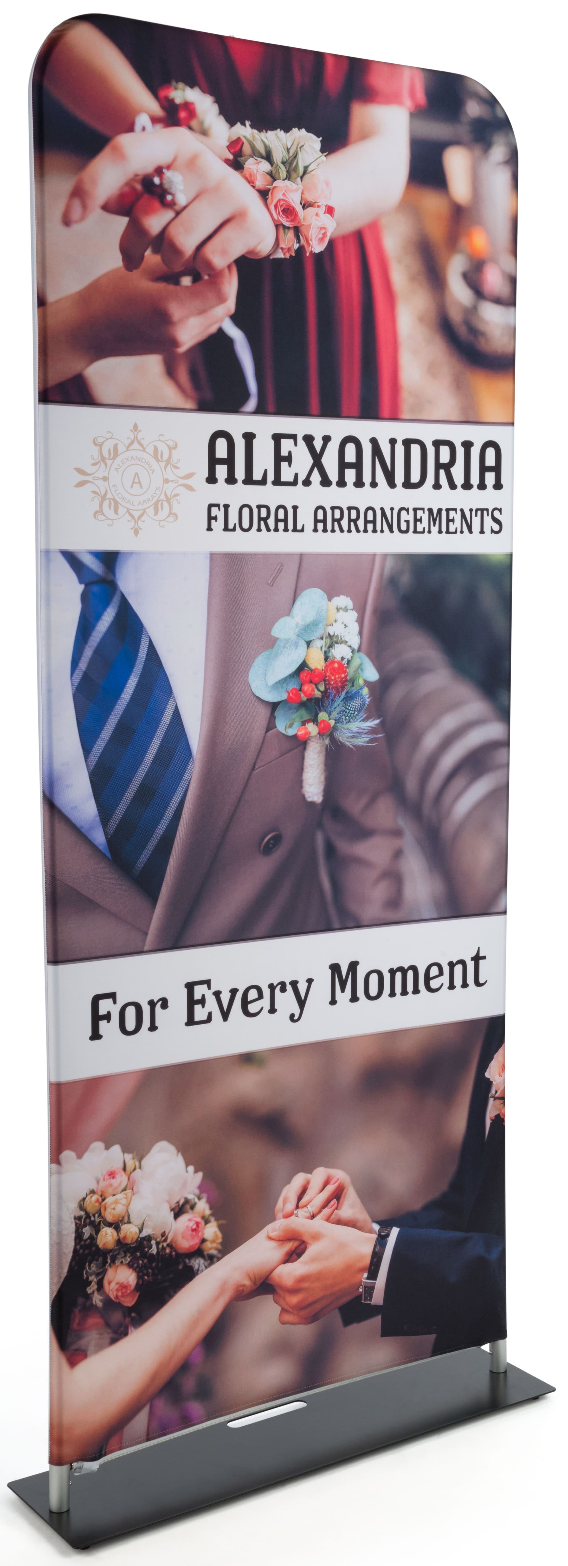 Trade Show Popup Fabric Banner Stand 