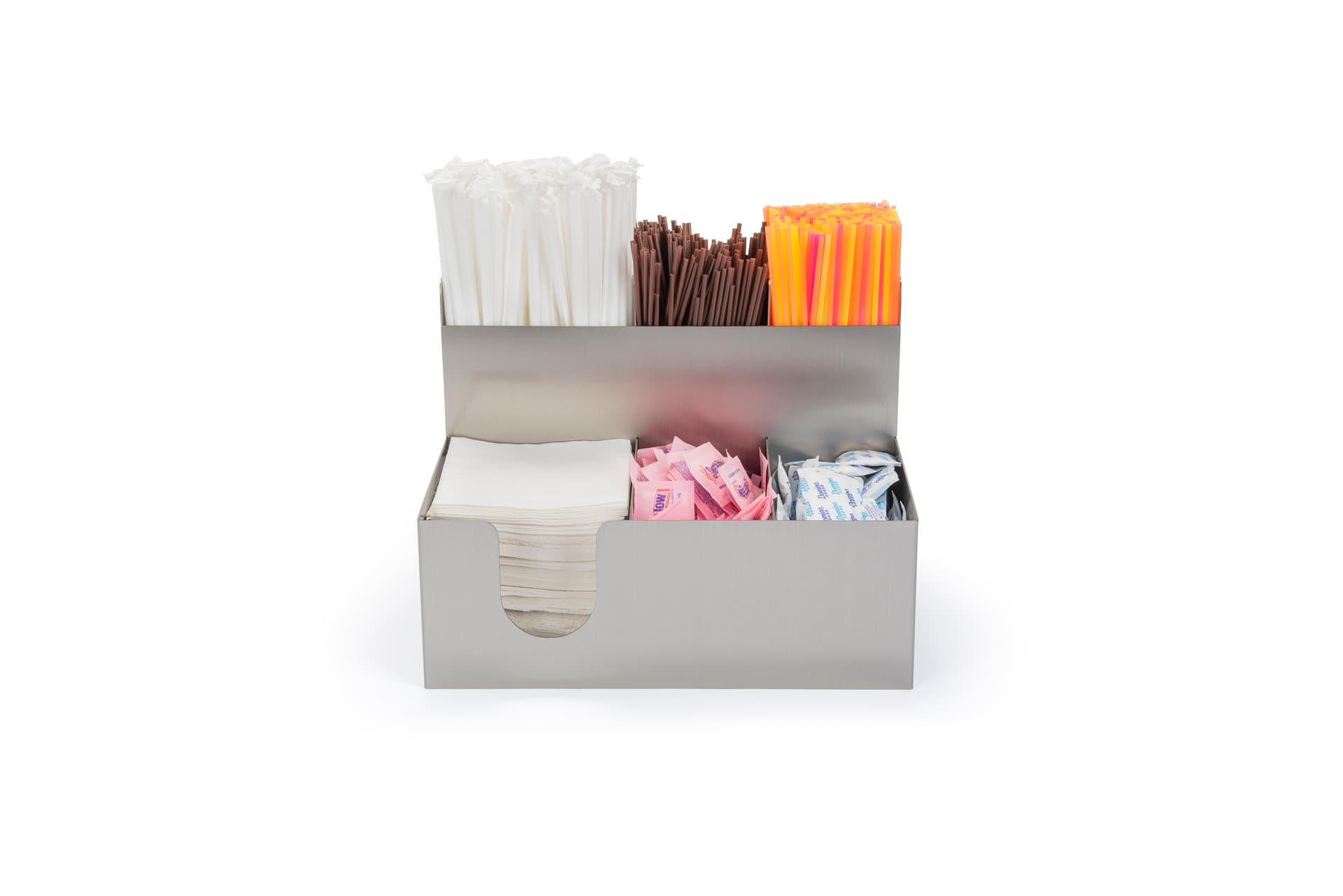 Countertop beverage station organizer bar caddy