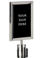 11” x 8.5” Stanchion Frame 