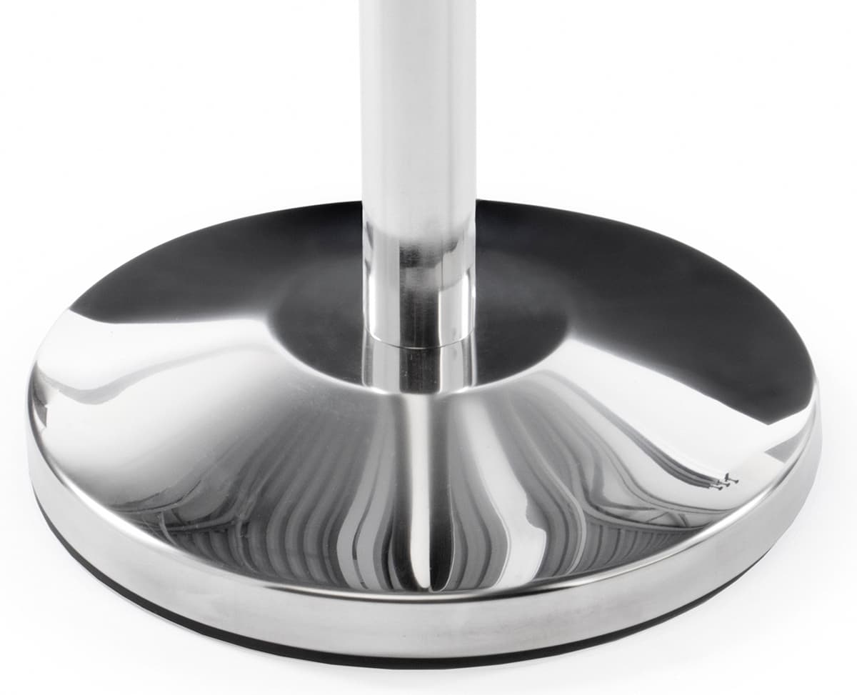 Chrome Stanchion with Sign Frame 