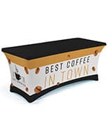 Custom 6’ Stretch Table Cover