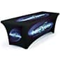 Stretch Table Covers with Custom Graphics, Fitted Design - Full Color 