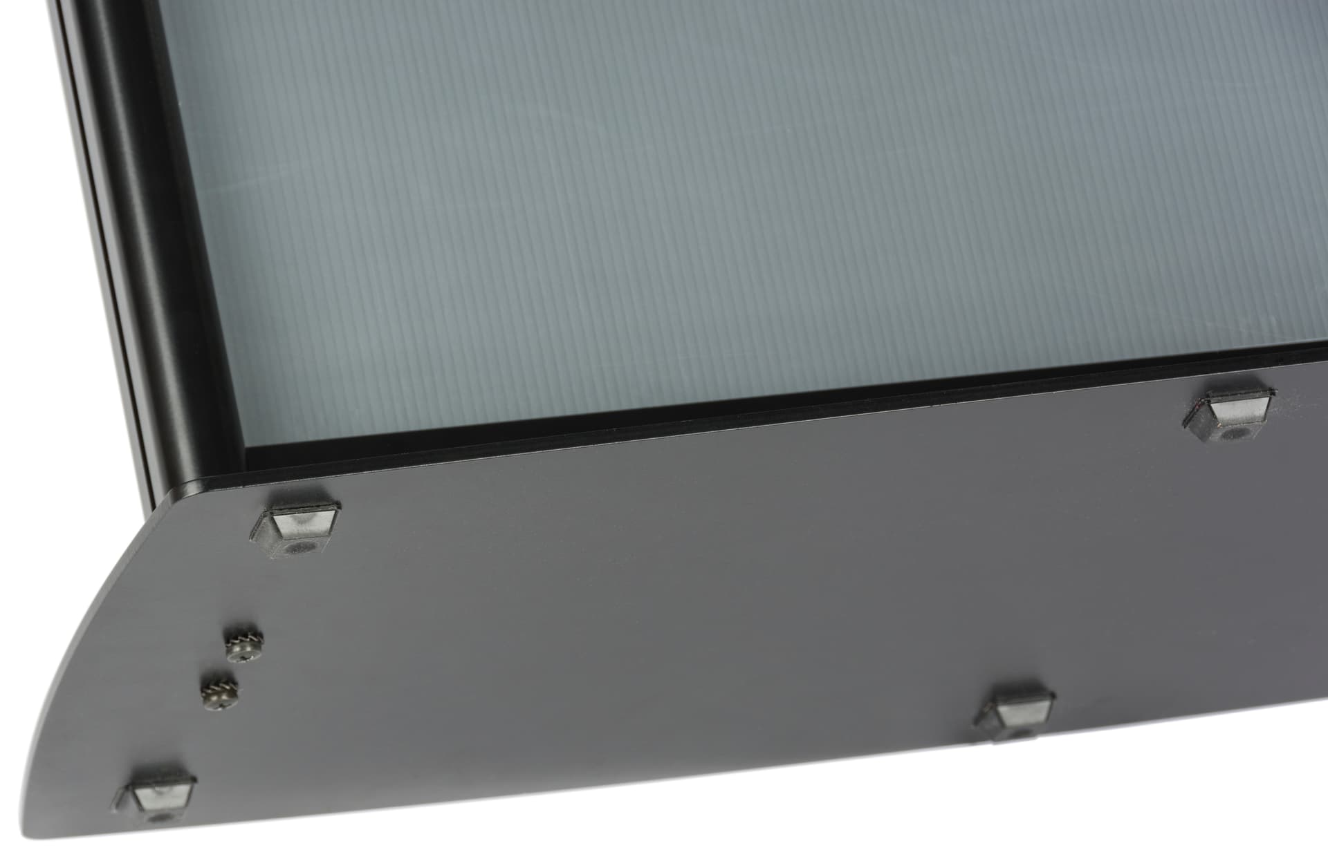 Adjustable Poster Stand with Laser Cut Metal Base