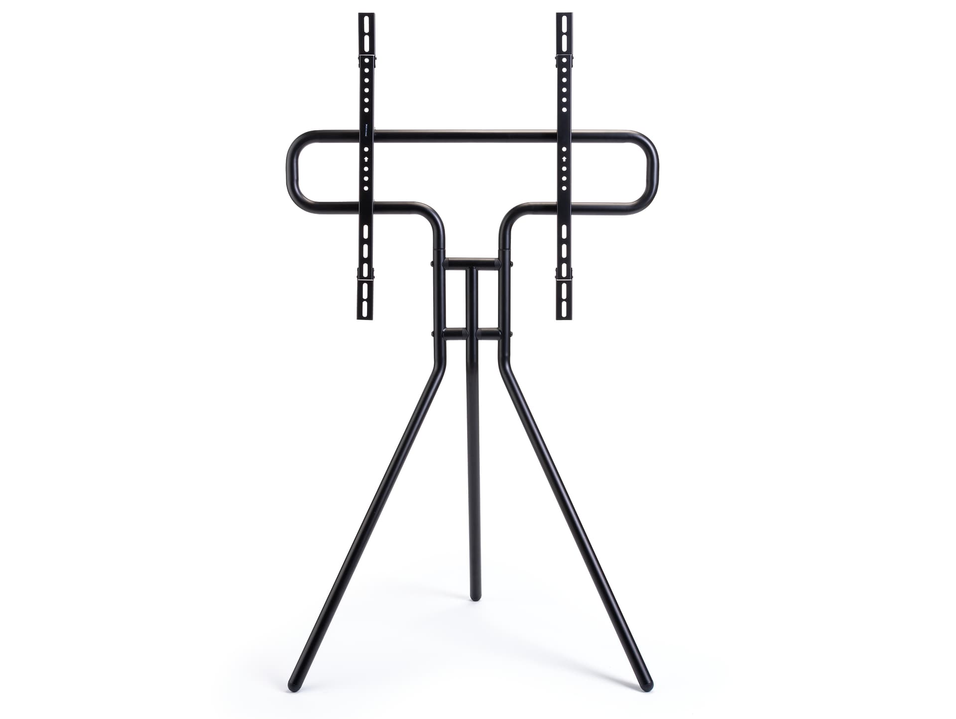 Steel modern steel easel TV mount 