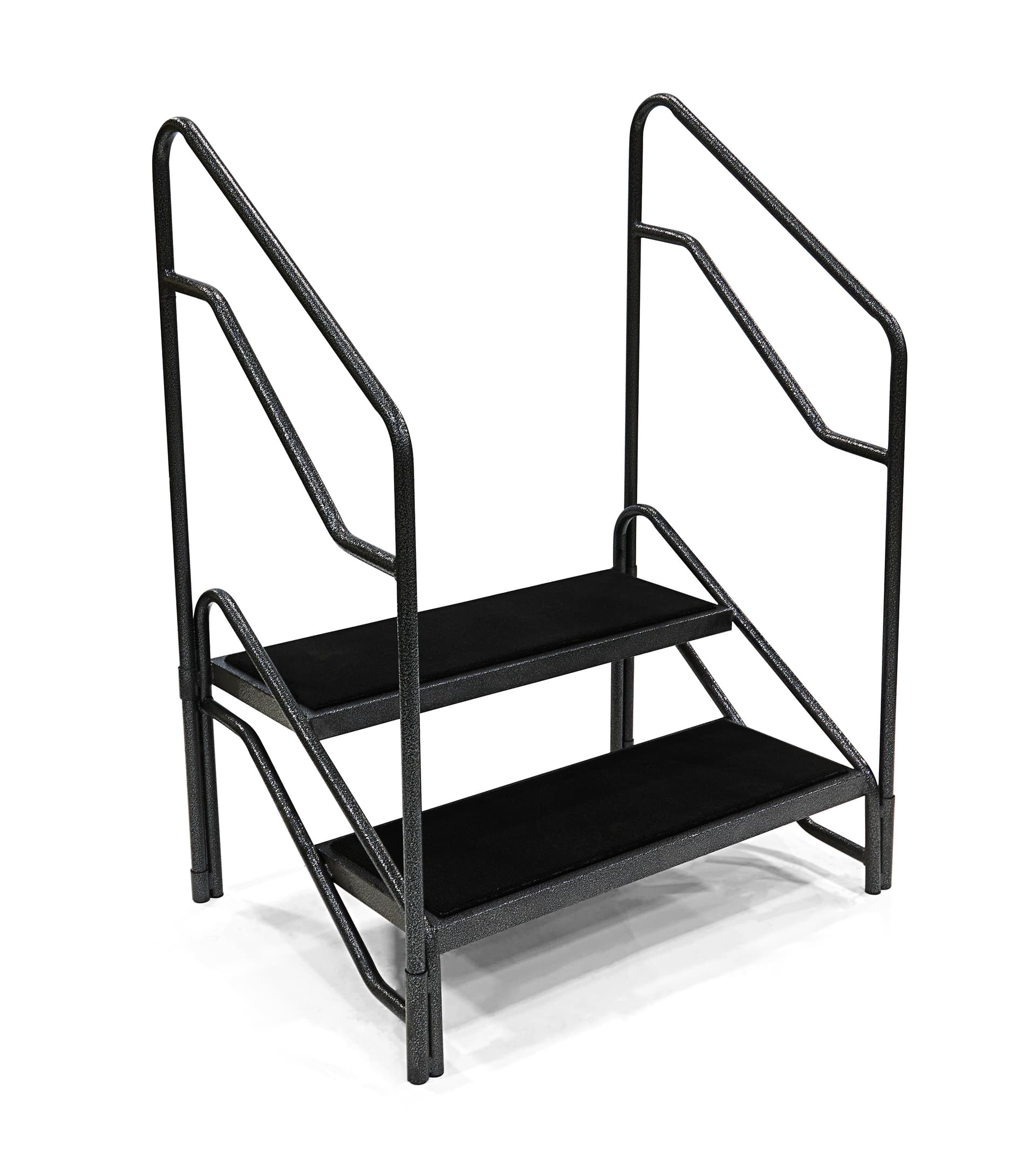Complete event stage kit with black powder coated finish