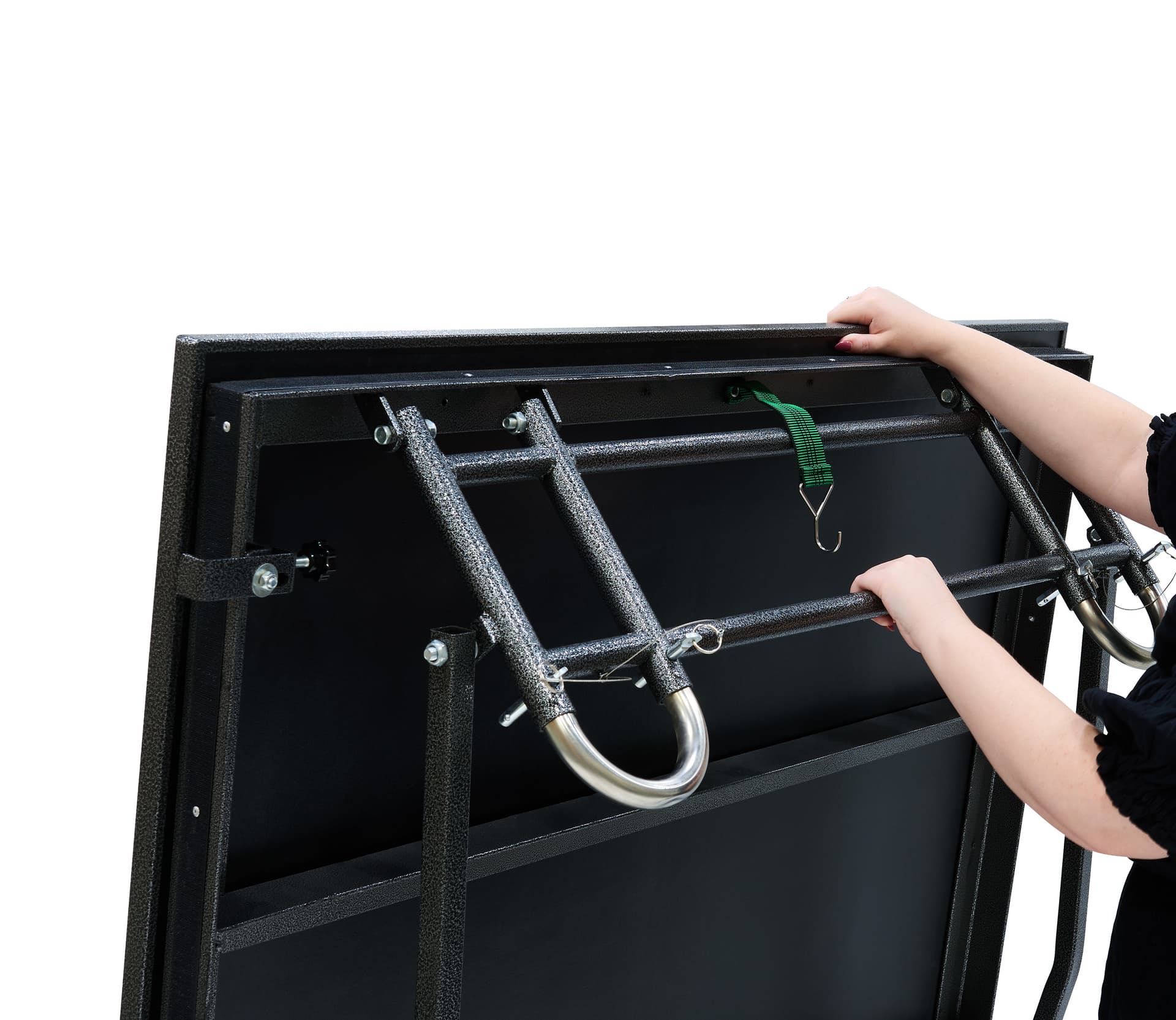 Complete event stage kit with sturdy steel base