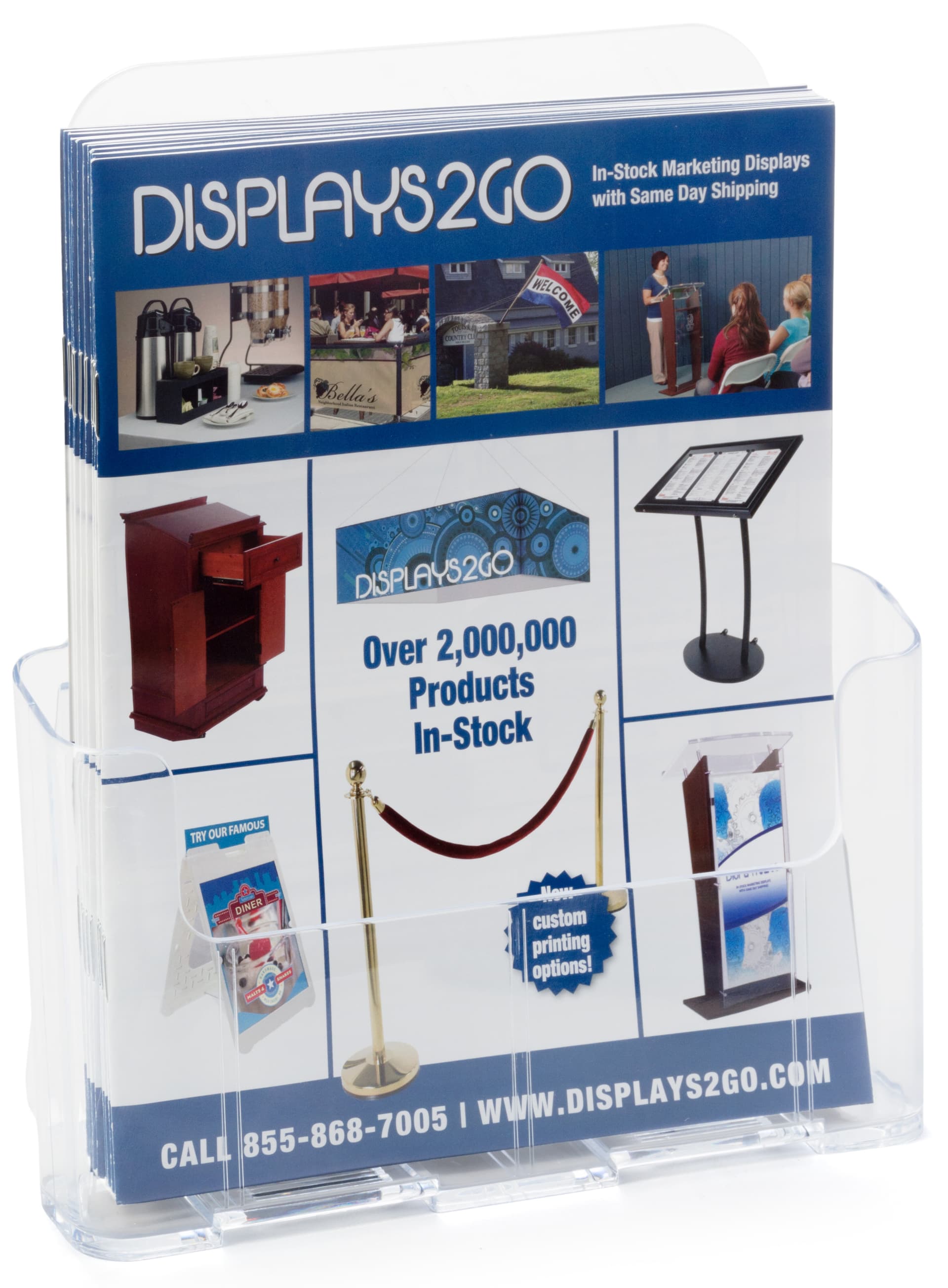 Double Pocket Brochure Holders