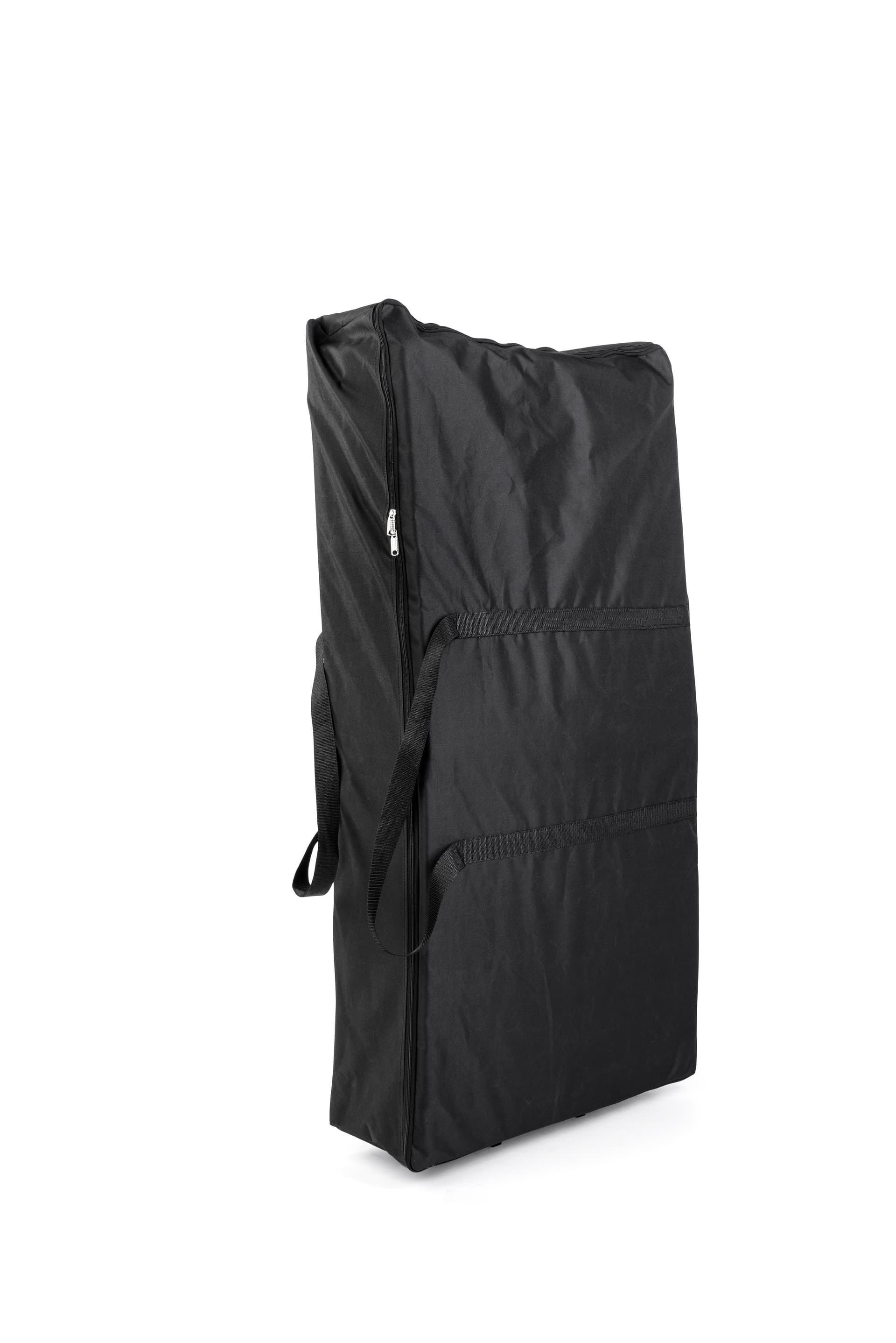 Portable floor tile transport case zips securely