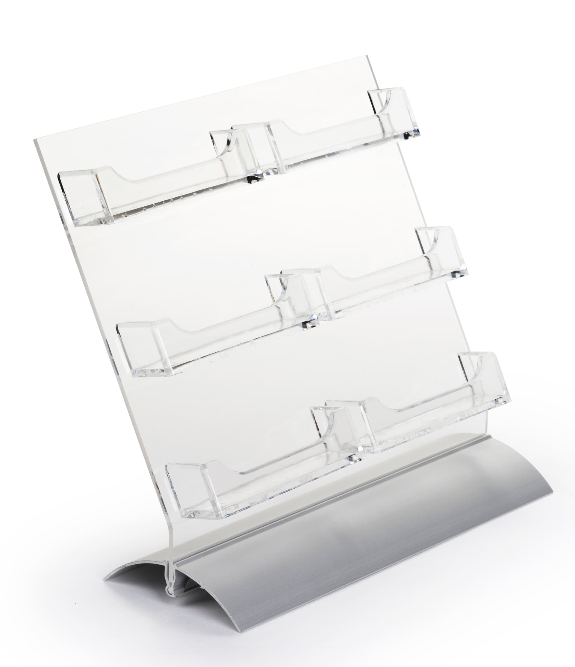6 Pocket Business Card Holder with Open Compartment