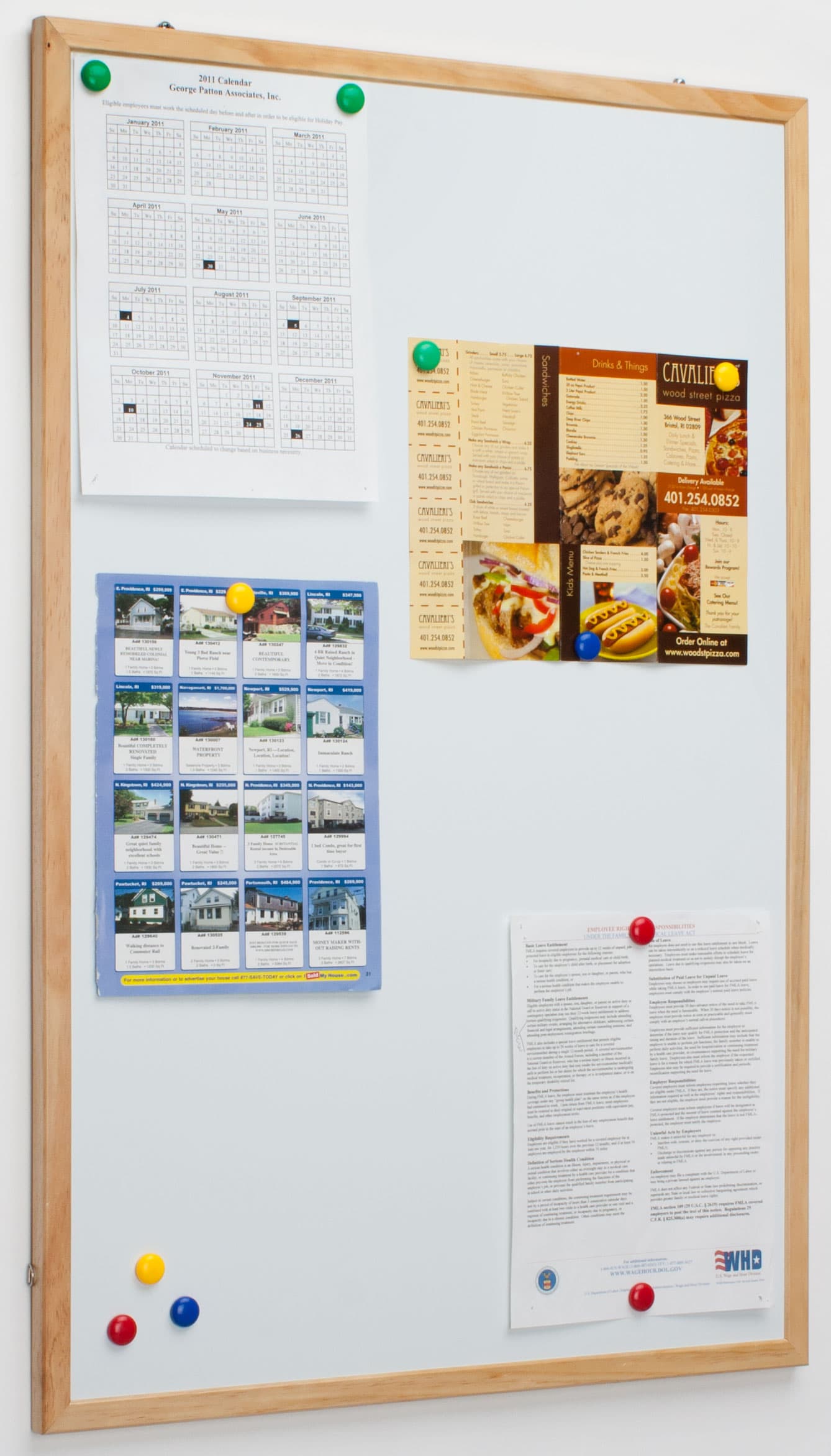 magnetic whiteboard