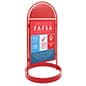 24" x 36" Sidewalk Sign Stand with Header, Double-Sided, Snap Frame - Multiple Colors