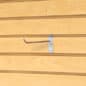 6" Metal Slatwall Peg Hook - Silver