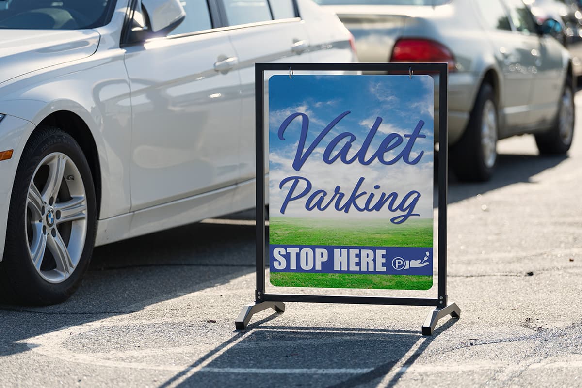 22x28 2-sided replacement sign for SWSS series