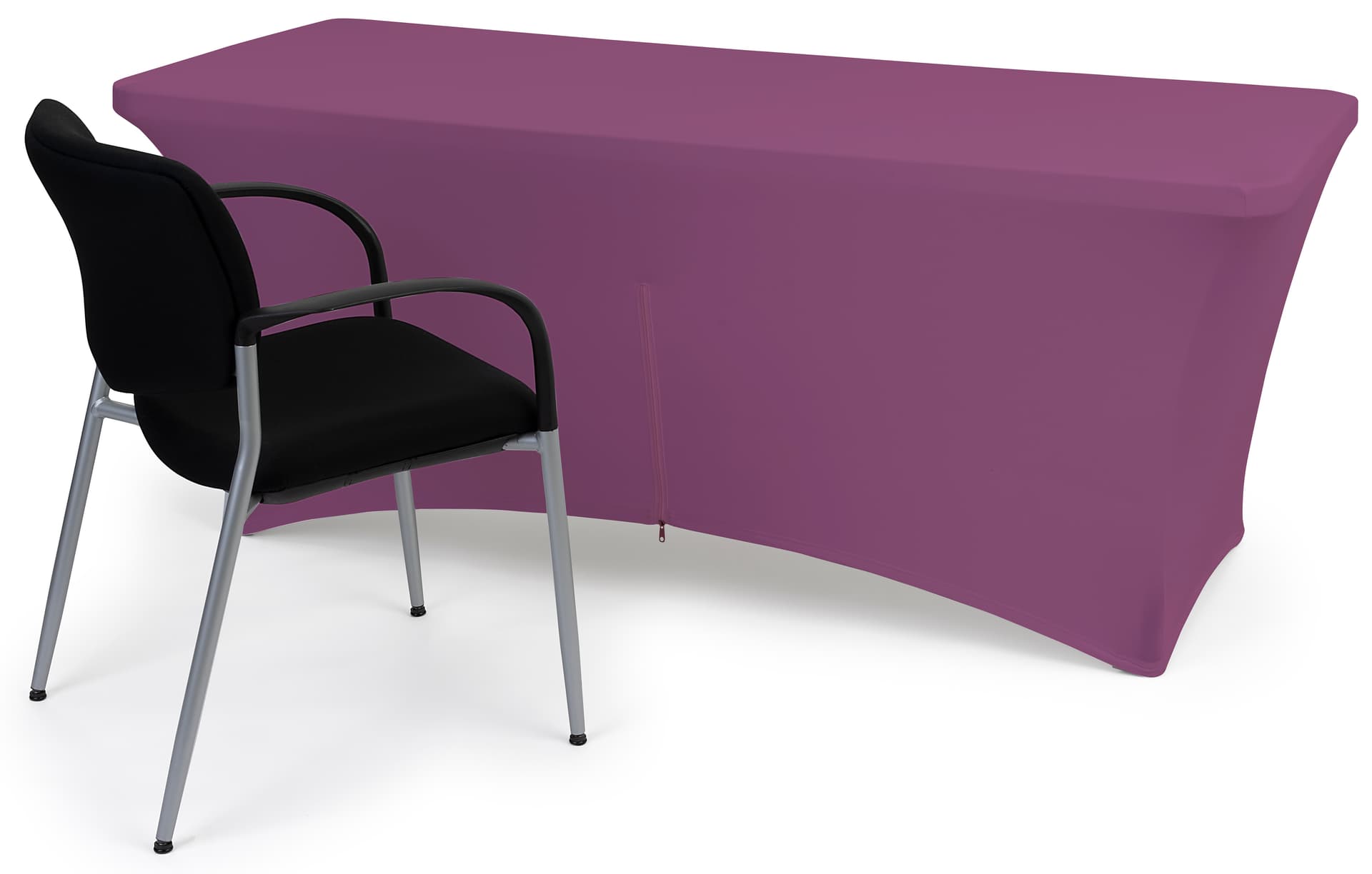 6 foot fitted spandex table covers