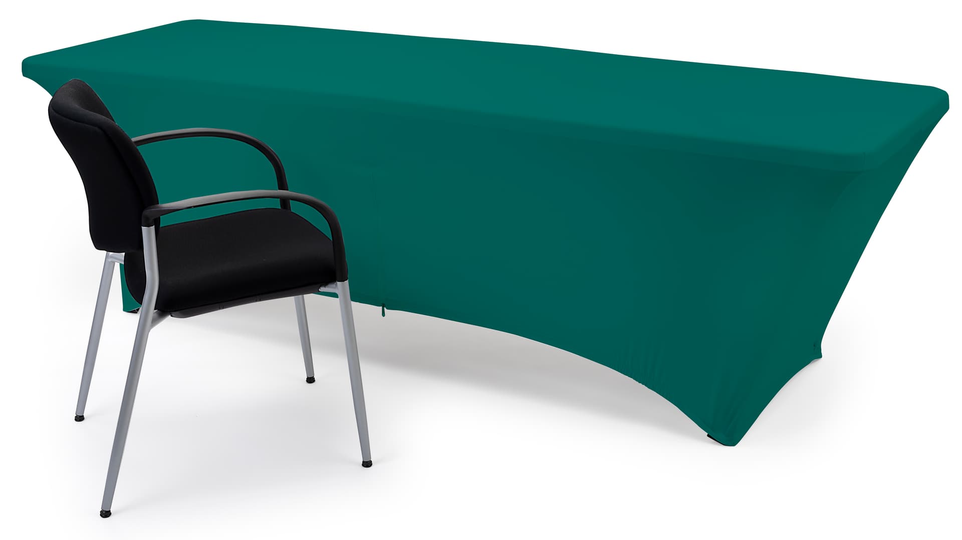 8 foot fitted spandex table covers