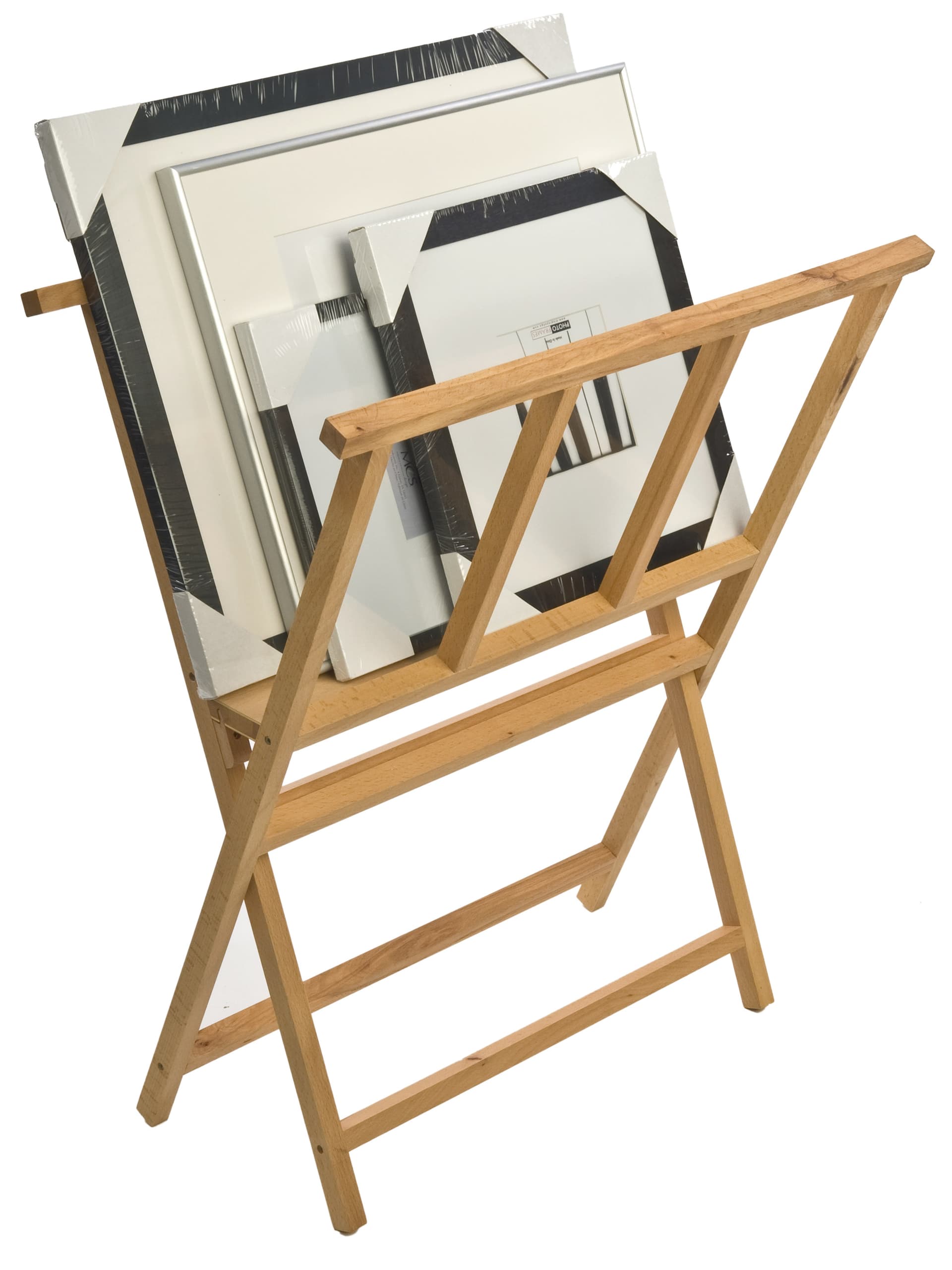 Print rack for storing art