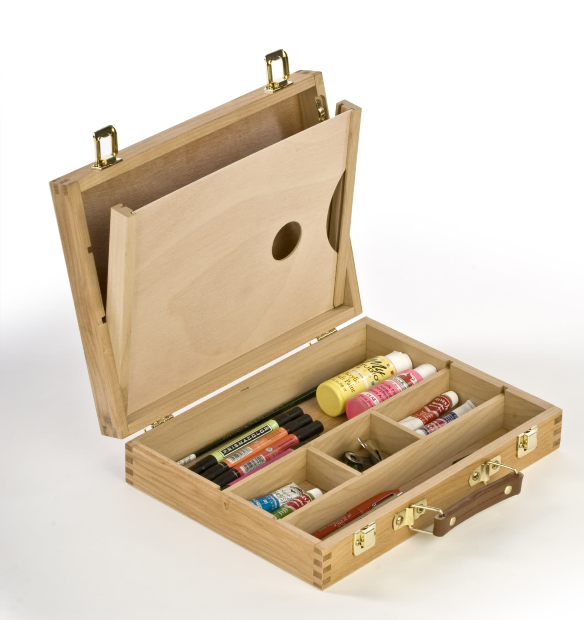 wooden art box