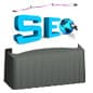 75"w Tabletop Display Board, 2 Spotlights - Custom Printed Graphics