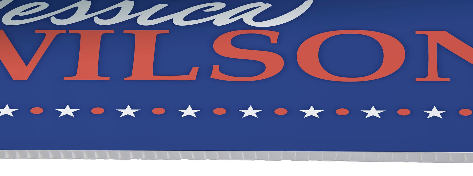 Custom sign insert for RE1824SBK yard sign with 4mm thick signage 