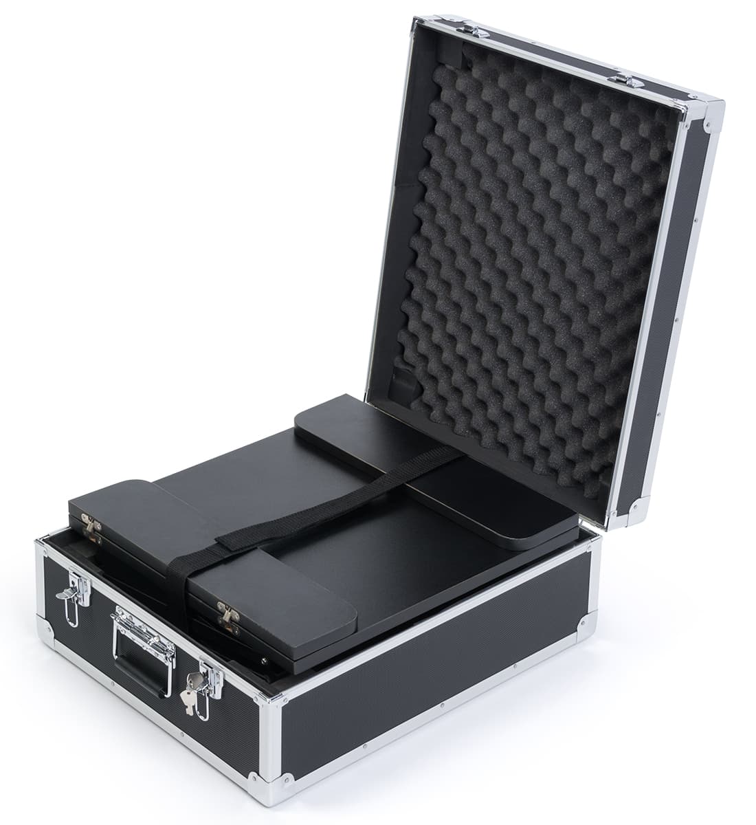 Collapsible Magazine Counter with Lockable Carrying Case